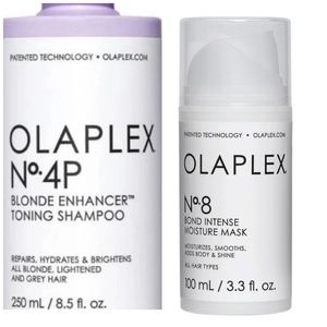 Olaplex 4P Shampoo & Olaplex No.8 Intense Bond Moisture Mask Duo